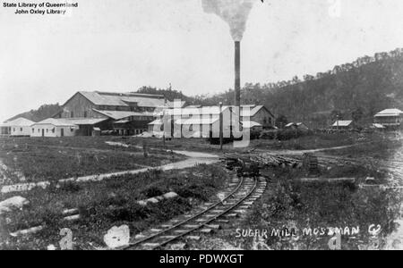 225 StateLibQld 1 143311 Mossman Sugar Mill, Queensland, ca. 1912 Stock Photo