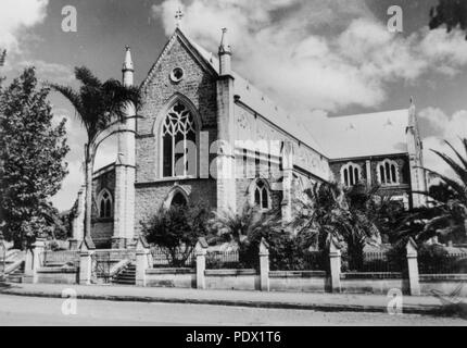 240 StateLibQld 1 171127 St. Patrick's Cathedral, Toowoomba, 1953 Stock Photo