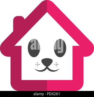 Pet icon vector illustration design logo template Stock Vector