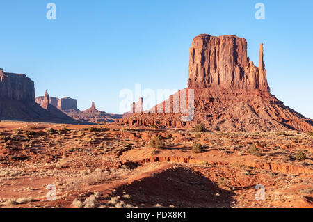 Monument Valley, Arizona/Utah Border Stock Photo