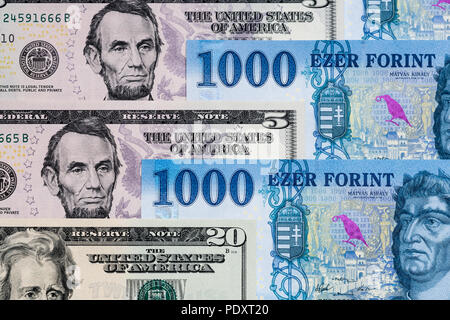 Hungarian currency 2025 to usd