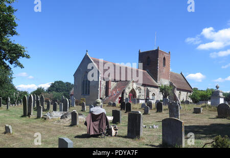 Oulton Church St Michael Stock Photo