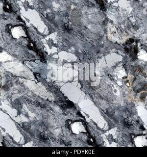 Extraordinary marble texture with light grey tone and cracks. Se Stock Photo