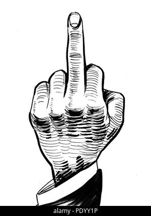 Free Middle Finger Clipart Black And White, Download Free Middle Finger  Clipart Black And White png images, Free ClipArts on Clipart Library
