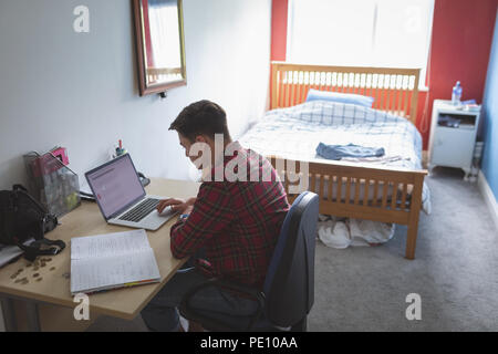 Man working from home Stock Photo
