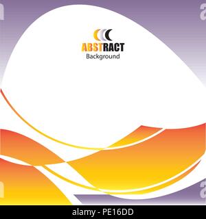 3 Colors Abstract Background Stock Vector