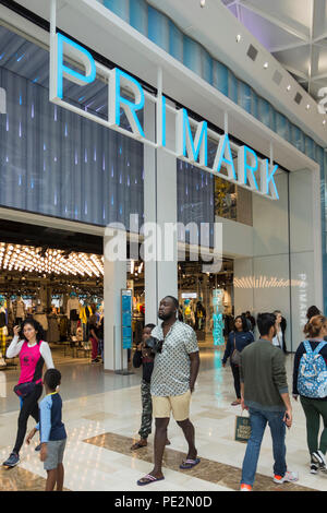 Primark signs at Westfield London, Online