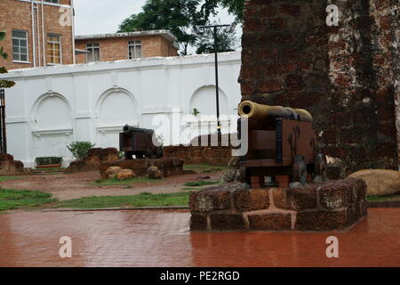 A Famosa side view captured on a rainy day Stock Photo