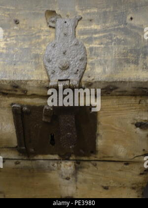 vintage latch Stock Photo