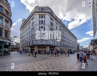 East end dog Debenham Department Store building in Argyle Street Glasgow Scotland UK Stock Photo