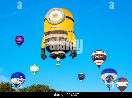 Minion (Stuart) Hot Air Balloon at the Bristol International Hot Air ...