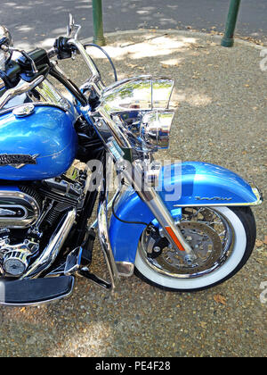 Harley-Davidson FLHRC Road King Motorbike Stock Photo
