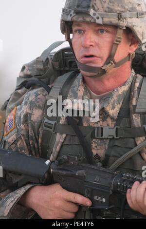 Staff Sgt. Kyle McKee, a medic with 3rd Engineer Battalion, 3rd Armored ...