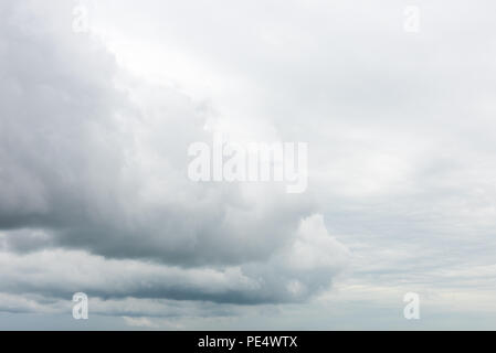 Close up of cloud formation just before a storm in Southwold, Suffolk Stock Photo