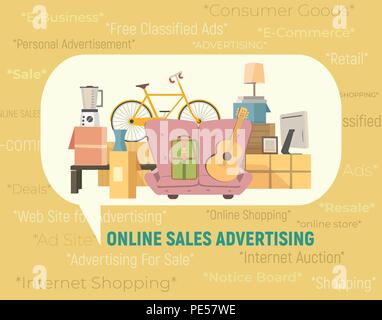Online sales icon Stock Vector
