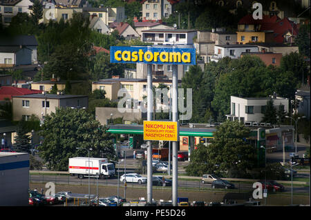 Castorama in Rumia, Poland. August 8th 2018 © Wojciech Strozyk / Alamy Stock Photo Stock Photo