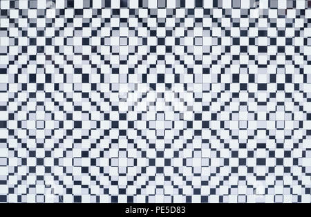 abstract white checker squared background, texture. Stock Photo