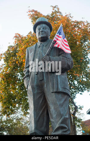 Lou Costello memorial Paterson NJ Stock Photo