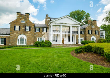 USA Maryland MD Rockville the Glenview Mansion and civic center park ...