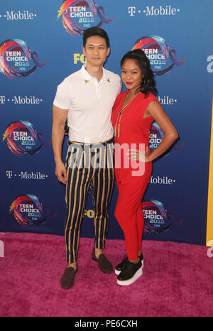Harry Shum Jr, Shelby Rabara at the 2016 Outfest Legacy Awards at ...