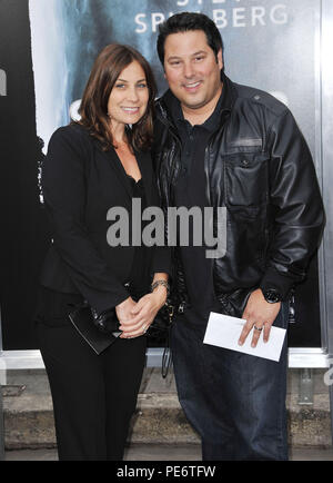 Greg Grunberg, wife  at Super 8 Premiere at the Westwood Village Theatre in Los Angeles. Event in Hollywood Life - California, Red Carpet Event, USA, Film Industry, Celebrities, Photography, Arts Culture and Entertainment, Topix Celebrities fashion, Best of, Hollywood Life, Event in Hollywood Life - California, Red Carpet and backstage, movie celebrities, TV celebrities, Music celebrities, , Bestof, Arts Culture and Entertainment, vertical, one person, Photography,   Three Quarters, 2011 inquiry tsuni@Gamma-USA.com , Credit Tsuni / USA, Stock Photo