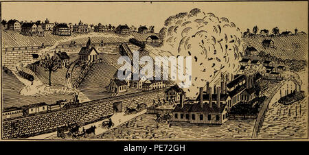 'Steam boiler explosions, in theory and in pactice;' (1887) Stock Photo
