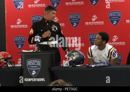 Semper Fi Bowl Jersey Presentation