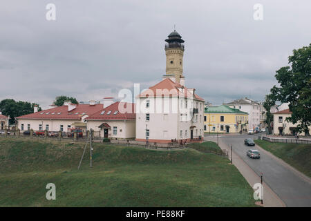 Cityscape of Grodno, Belarus Stock Photo