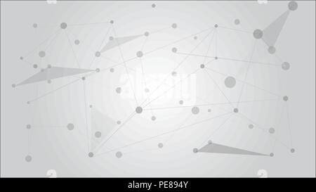 Network color technology communication background. Communication social mesh. Network polygonal background. Vector illustration Stock Vector