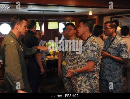 USS Theodore Roosevelt operations 151023 Stock Photo - Alamy