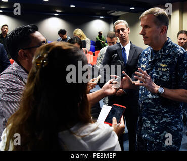 Task Force 73 commander addresses crew of USNS Mercy in Timor Leste ...