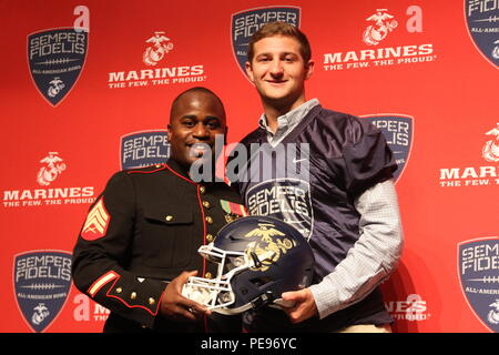 Semper Fi Bowl Jersey Presentation