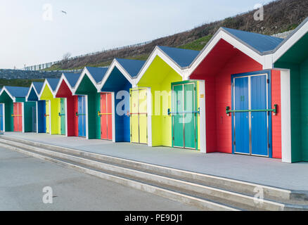 The newly renovated promenade at Barry Island. PHILLIP ROBERTS Stock Photo