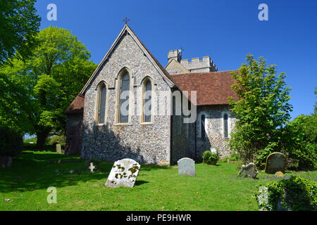 St Mary Magdalene a 12th Century church in Tormarton which is a village ...