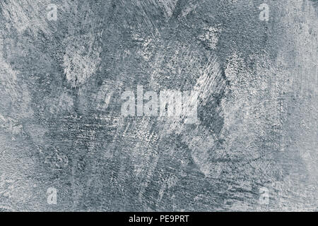 Painted concrete plaster wall background white vignette Stock Photo