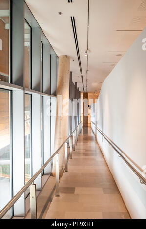 Israel, Ramat Aviv - 3 August 2018: Inside view of the Steinhardt Museum of Natural History, Tel Aviv university Stock Photo