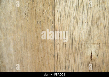 Texture of old weathered plywood, cracked from time and weather. Old furniture background Stock Photo