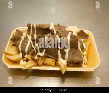 TRADITIONAL CHIP SHOP Stock Photo