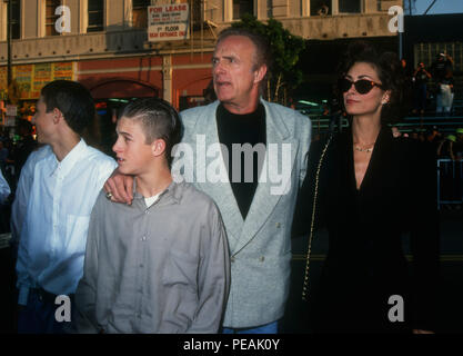 James Caan And Ingrid Hajek At The Premiere Of 