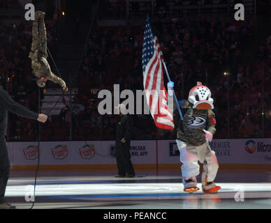 Anaheim ducks mascot hi-res stock photography and images - Alamy