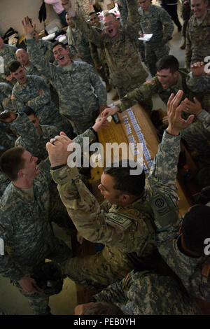 Soldiers of the 127th Engineer Battalion, 1st Brigade Combat Team ...