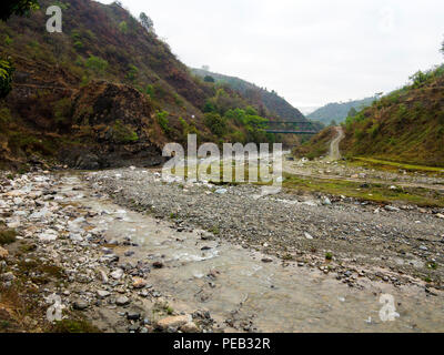 Panar River, Kumaon Hills, Uttarakhand, India Stock Photo