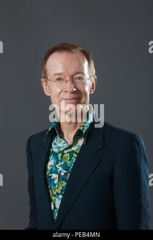 Edinburgh, Scotland. UK. 12 August 2018. Edinburgh International Book Festival. Picture: Paul Gravett. Pako Mera/Alamy Live News. Stock Photo