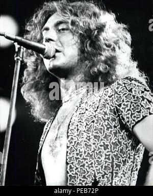 May 12, 1970 - Led Zeppelin - Robert Plant (Credit Image: © Keystone Press Agency/Keystone USA via ZUMAPRESS.com) Stock Photo