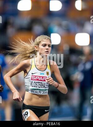 Berlin, Deutschland. 12th Aug, 2018. Konstanze KLOSTERHALFEN, Germany, 4th place, action. Final 5000m of women, on 12.08.2018 European Athletics Championships 2018 in Berlin/Germany from 06.08. - 12.08.2018. | usage worldwide Credit: dpa/Alamy Live News Stock Photo