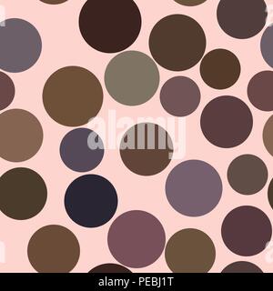 Seamless abstract colored geometric circles, bubbles, sphere or ellipses pattern. Good for web page, wallpaper, graphic design, catalog, texture or ba Stock Vector