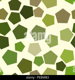 Seamless shape of pentagon, abstract geometric background pattern. Vector illustration graphic. Stock Vector