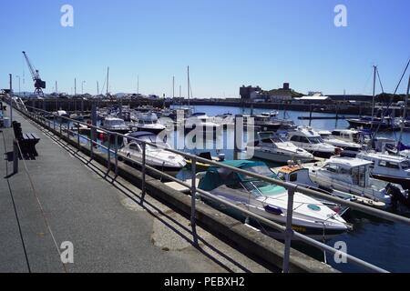 St Sampsons Harbour, Guernsey Stock Photo