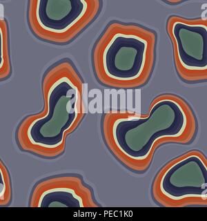 Abstract seamless vector grange colored holes pattern Stock Vector