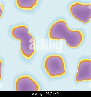 Abstract seamless vector colored rainbow holes pattern Stock Vector